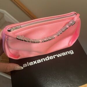 Satin pink Alexander wang bag